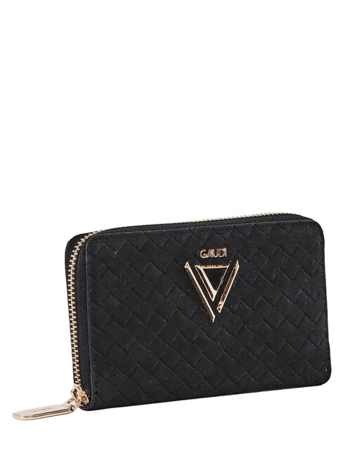 BEA BRAID portefeuille compact &agrave; fermeture &eacute;clair NOIR - Portefeuilles Femme