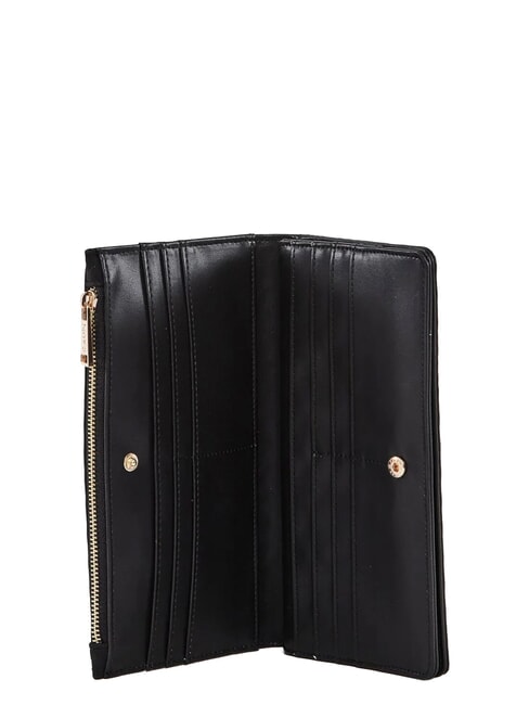 BEA BRAID Grand portefeuille tiss&eacute; NOIR - Portefeuilles Femme