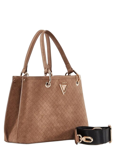 BEA BRAID Mini sac cabas &agrave; bandouli&egrave;re, avec bandouli&egrave;re sable - Sacs pour Femme
