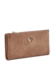 GAUD&Igrave; BEA BRAID Grand portefeuille tiss&eacute; sable - Portefeuilles Femme - 3