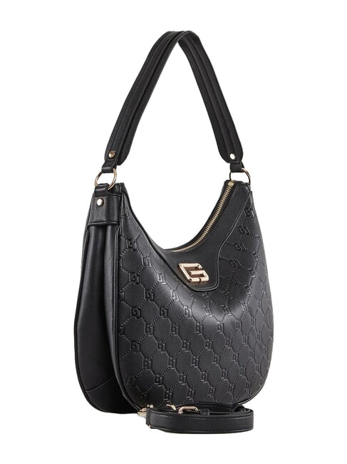 LEA Sac bandouli&egrave;re Hobo, avec bandouli&egrave;re NOIR - Sacs pour Femme