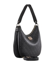 GAUD&Igrave; LEA Sac bandouli&egrave;re Hobo, avec bandouli&egrave;re NOIR - Sacs pour Femme - 3