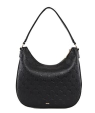 GAUD&Igrave; LEA Sac bandouli&egrave;re Hobo, avec bandouli&egrave;re NOIR - Sacs pour Femme - 4