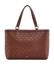 GAUD&Igrave; LEA sac de courses, sac bandouli&egrave;re MARRON - Sacs pour Femme - 3