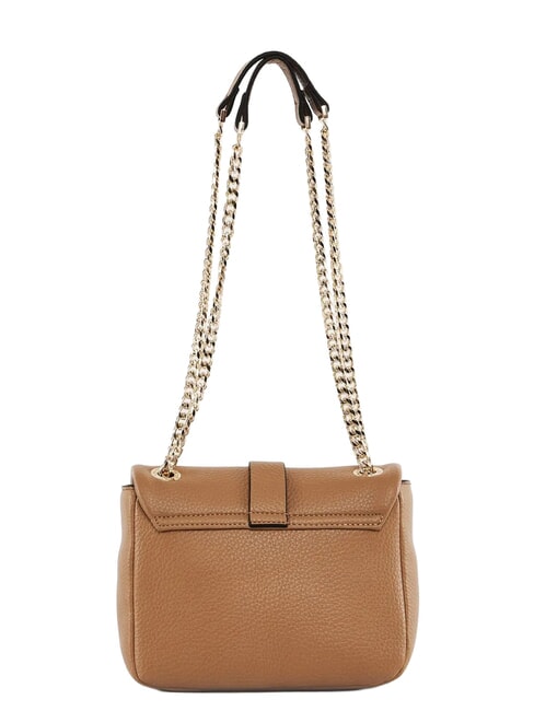 LYNN PLAIN Mini sac bandouli&egrave;re avec bandouli&egrave;re cha&icirc;ne sable - Sacs pour Femme