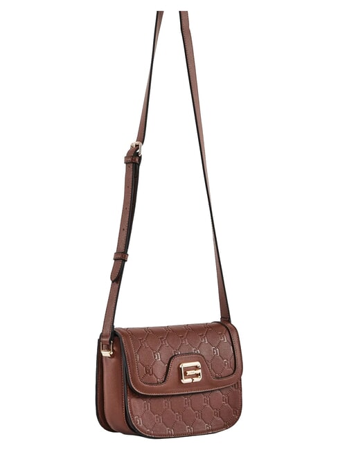 LEA Mini sac bandouli&egrave;re avec bandouli&egrave;re r&eacute;glable MARRON - Sacs pour Femme