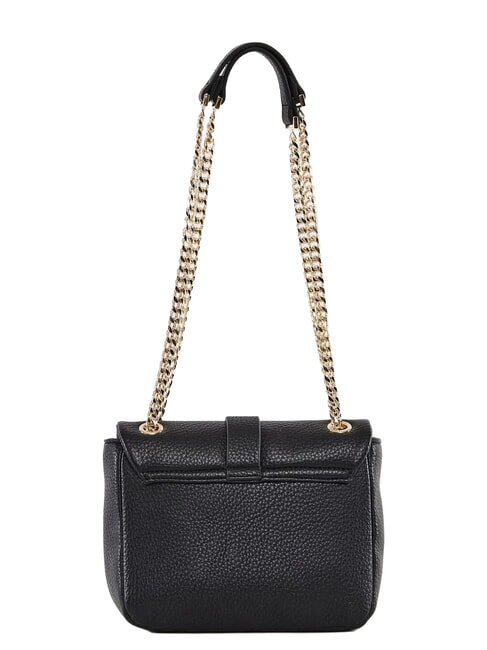 LYNN PLAIN Mini sac bandouli&egrave;re avec bandouli&egrave;re cha&icirc;ne NOIR - Sacs pour Femme