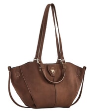 GAUD&Igrave; GOLENE Mini sac de courses avec pochette amovible MARRON - Sacs pour Femme - 3