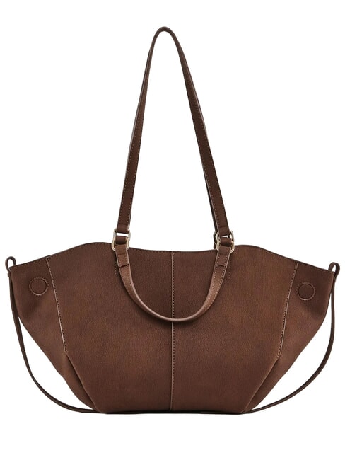 GOLENE Mini sac de courses avec pochette amovible MARRON - Sacs pour Femme