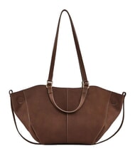 GAUD&Igrave; GOLENE Mini sac de courses avec pochette amovible MARRON - Sacs pour Femme - 4