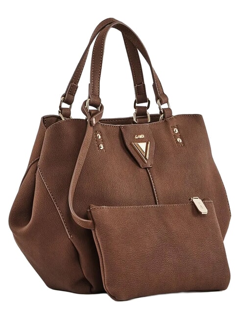 GOLENE Mini sac de courses avec pochette amovible MARRON - Sacs pour Femme