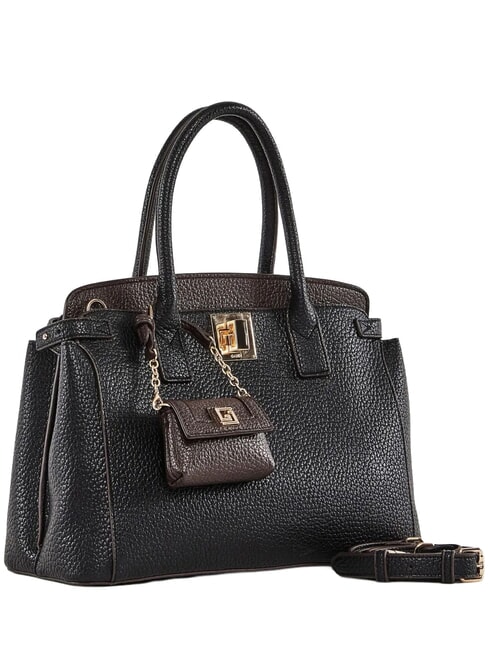 GIADA Sac &agrave; main avec bandouli&egrave;re et pochette NOIR - Sacs pour Femme
