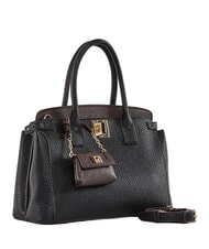 GAUD&Igrave; GIADA Sac &agrave; main avec bandouli&egrave;re et pochette NOIR - Sacs pour Femme - 2
