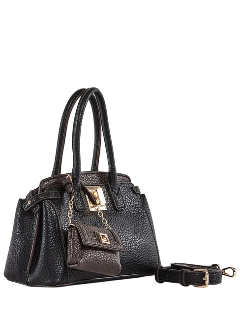 GIADA Sac &agrave; main avec bandouli&egrave;re et pochette NOIR - Sacs pour Femme