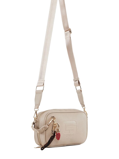 GRETA Mini sac bandouli&egrave;re, avec breloque os - Sacs pour Femme