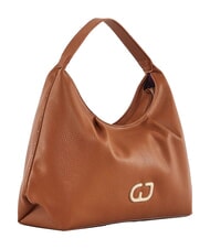 GAUD&Igrave; LICIA Sac bandouli&egrave;re Hobo bronzage - Sacs pour Femme - 2