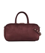 GAUD&Igrave; GRETA SUEDE Sac &agrave; main avec bandouli&egrave;re et breloque Bourgogne - Sacs pour Femme - 3