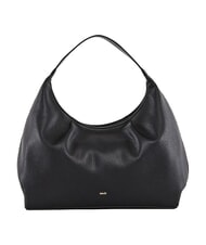 GAUD&Igrave; LICIA Sac bandouli&egrave;re Hobo NOIR - Sacs pour Femme - 2