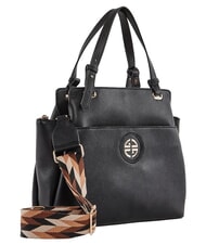 GAUD&Igrave; GINNIE Sac &agrave; main avec bandouli&egrave;re NOIR - Sacs pour Femme - 2