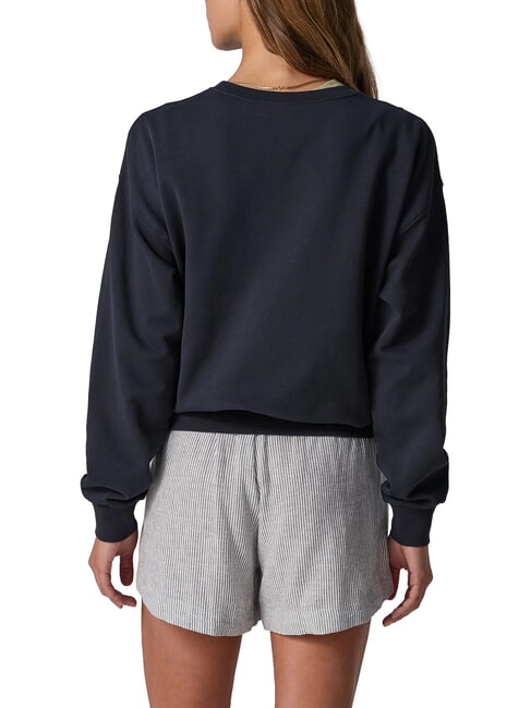 DAILY Sweat-shirt c&ocirc;tel&eacute;, pur coton bleu profond - Sweat-shirts pour femmes