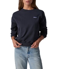 PATAGONIA DAILY Sweat-shirt c&ocirc;tel&eacute;, pur coton bleu profond - Sweat-shirts pour femmes - 4