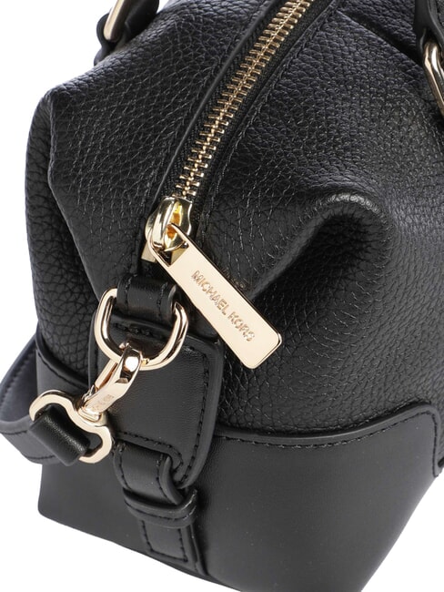 TEDDI Sac &agrave; main en cuir, avec bandouli&egrave;re noir - Sacs pour Femme