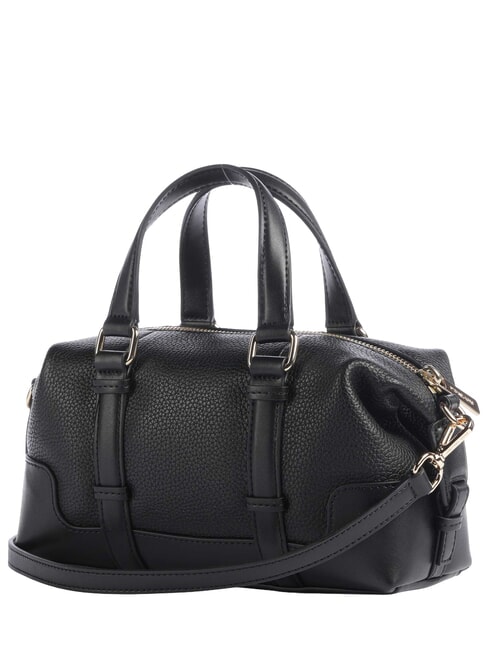 TEDDI Sac &agrave; main en cuir, avec bandouli&egrave;re noir - Sacs pour Femme