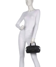 MICHAEL KORS TEDDI Sac &agrave; main en cuir, avec bandouli&egrave;re noir - Sacs pour Femme - 6