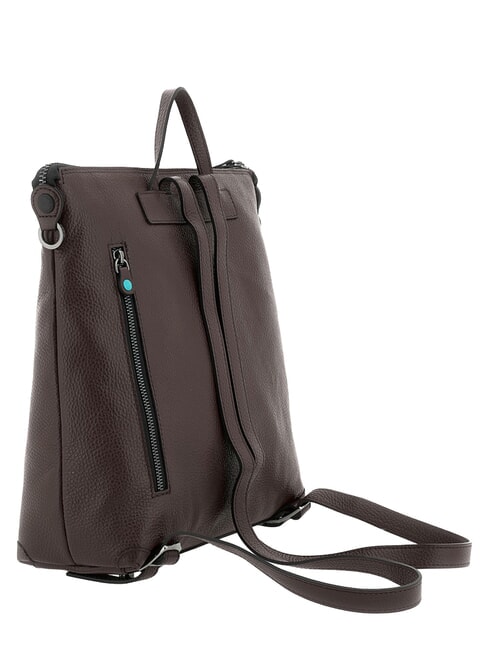 LOLITA Sac &agrave; dos en cuir moka - Sacs pour Femme