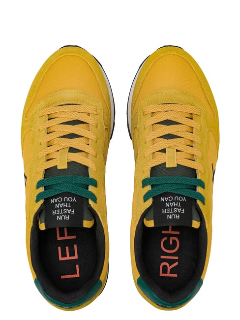 TOM SOLID Baskets jaune ensoleill&eacute; - Chaussures Homme