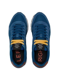 SUN68 TOM SOLID Baskets p&eacute;trole - Chaussures Homme - 4