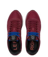 SUN68 TOM SOLID Baskets Bordeaux - Chaussures Homme - 4