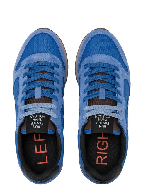 TOM SOLID Baskets bleu - Chaussures Homme