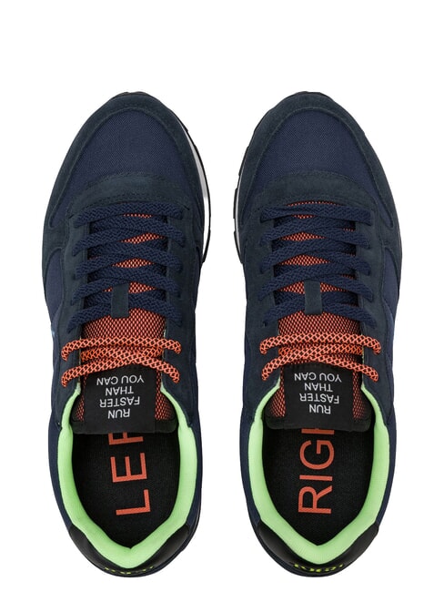 TOM FLUO Baskets bleu naby - Chaussures Homme