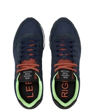 SUN68 TOM FLUO Baskets bleu naby - Chaussures Homme - 4