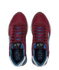 SUN68 JAKI 2.0 SOLID Baskets Bordeaux - Chaussures Homme - 4