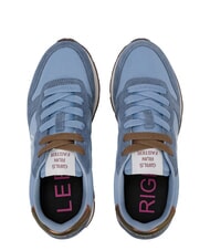 SUN68 ALLY SOLID Baskets bleu ciel - Chaussures Femme - 4