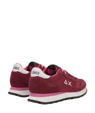 SUN68 ALLY SOLID Baskets Bordeaux - Chaussures Femme - 3