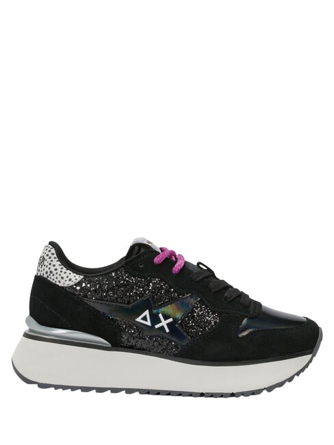 BIG STARGIRL GLITTER Baskets noir - Chaussures Femme