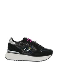 SUN68 BIG STARGIRL GLITTER Baskets noir - Chaussures Femme - 2