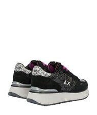 SUN68 BIG STARGIRL GLITTER Baskets noir - Chaussures Femme - 3