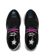 SUN68 BIG STARGIRL GLITTER Baskets noir - Chaussures Femme - 4