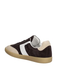 MICHAEL KORS JOVIE Baskets en cuir chocolat - Chaussures Femme - 3