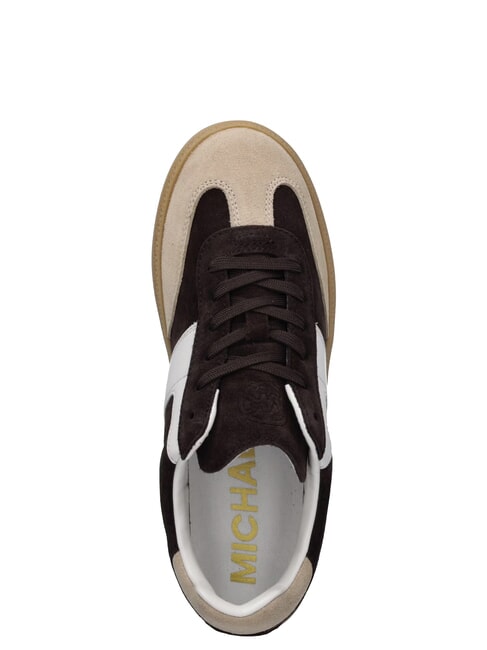 JOVIE Baskets en cuir chocolat - Chaussures Femme
