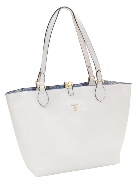 PLANETARIUM Sac &agrave; dos double face blanc/aigue-marine - Sacs pour Femme