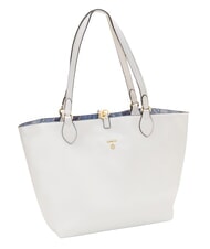 GATTINONI PLANETARIUM Sac &agrave; dos double face blanc/aigue-marine - Sacs pour Femme - 5
