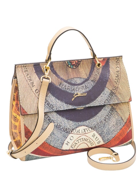 PLANETARIUM Sac porte-documents avec bandouli&egrave;re classique/beige - Sacs pour Femme