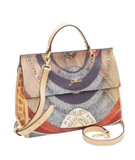GATTINONI PLANETARIUM Sac porte-documents avec bandouli&egrave;re classique/beige - Sacs pour Femme - 2