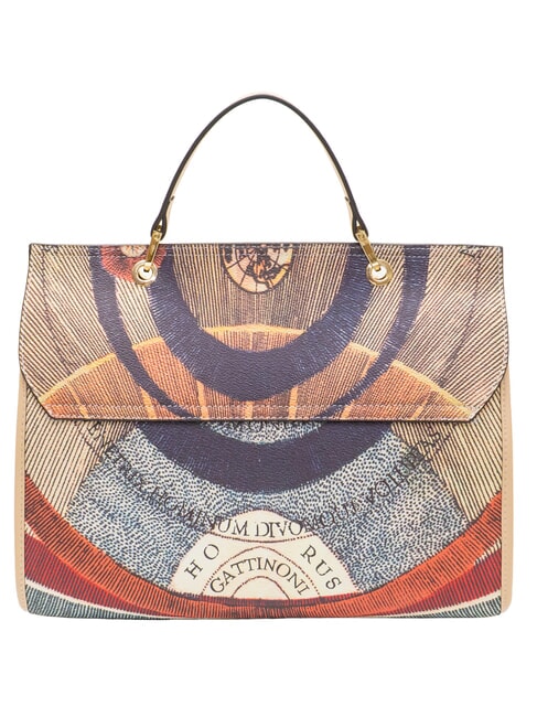 PLANETARIUM Sac porte-documents avec bandouli&egrave;re classique/beige - Sacs pour Femme