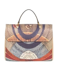 GATTINONI PLANETARIUM Sac porte-documents avec bandouli&egrave;re classique/beige - Sacs pour Femme - 4